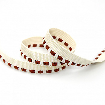 VIVO PONTILHADO 1,3cm CHAMPAGNE/CONHAQUE 50m