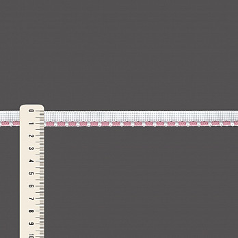 VIVO PONTILHADO 1,3cm SEM BENEFICIAMENTO/ROSADO 50m